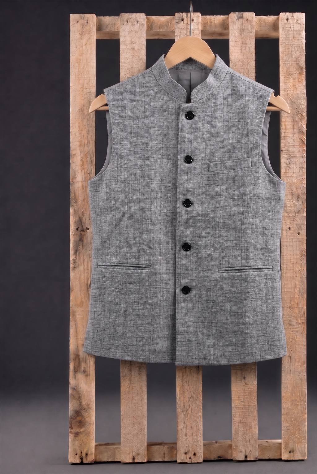 Grey Nehru Jacket