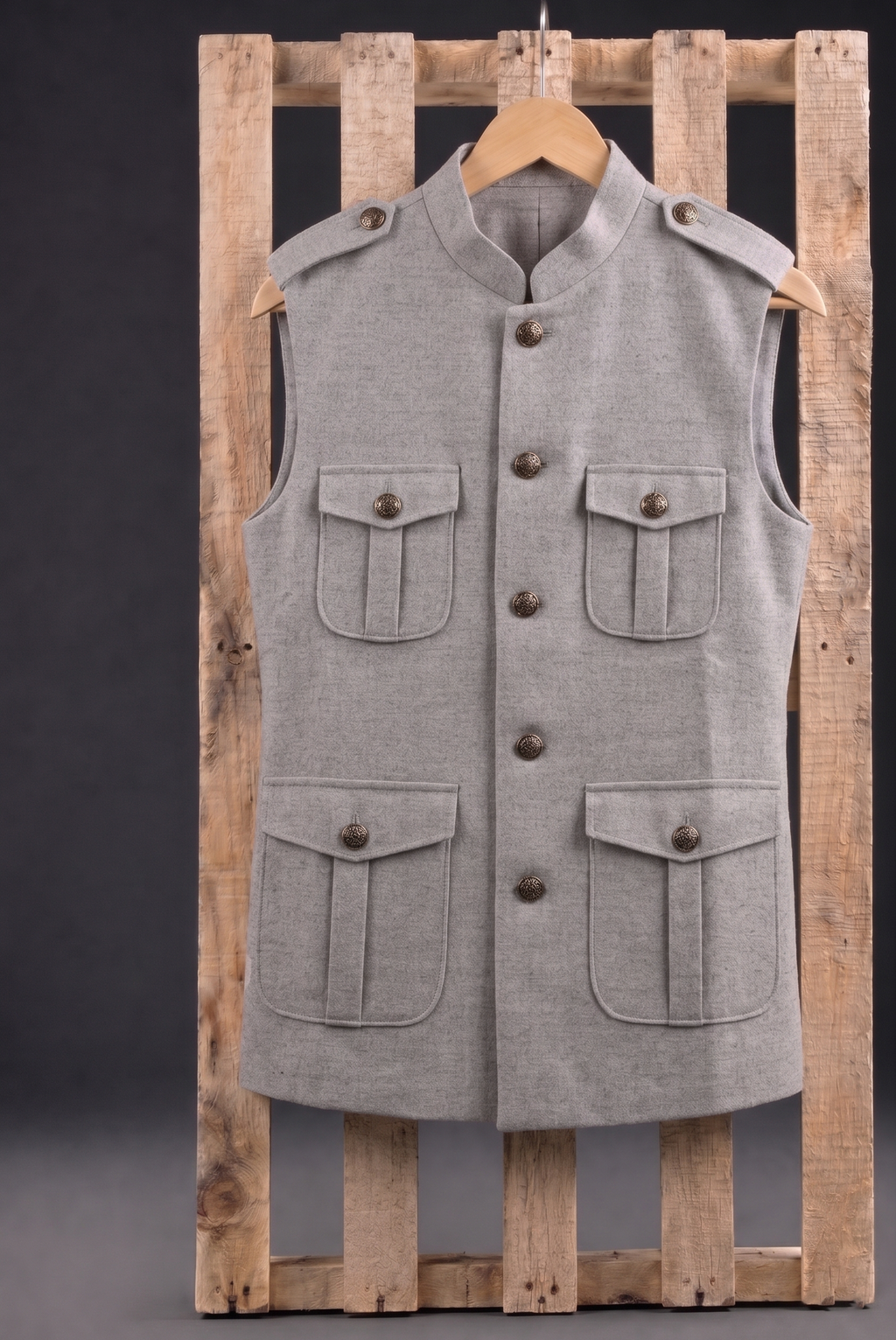 Grey Nehru Jacket