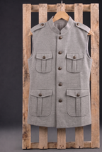 Grey Nehru Jacket