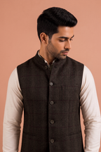 Brown Nehru Jacket