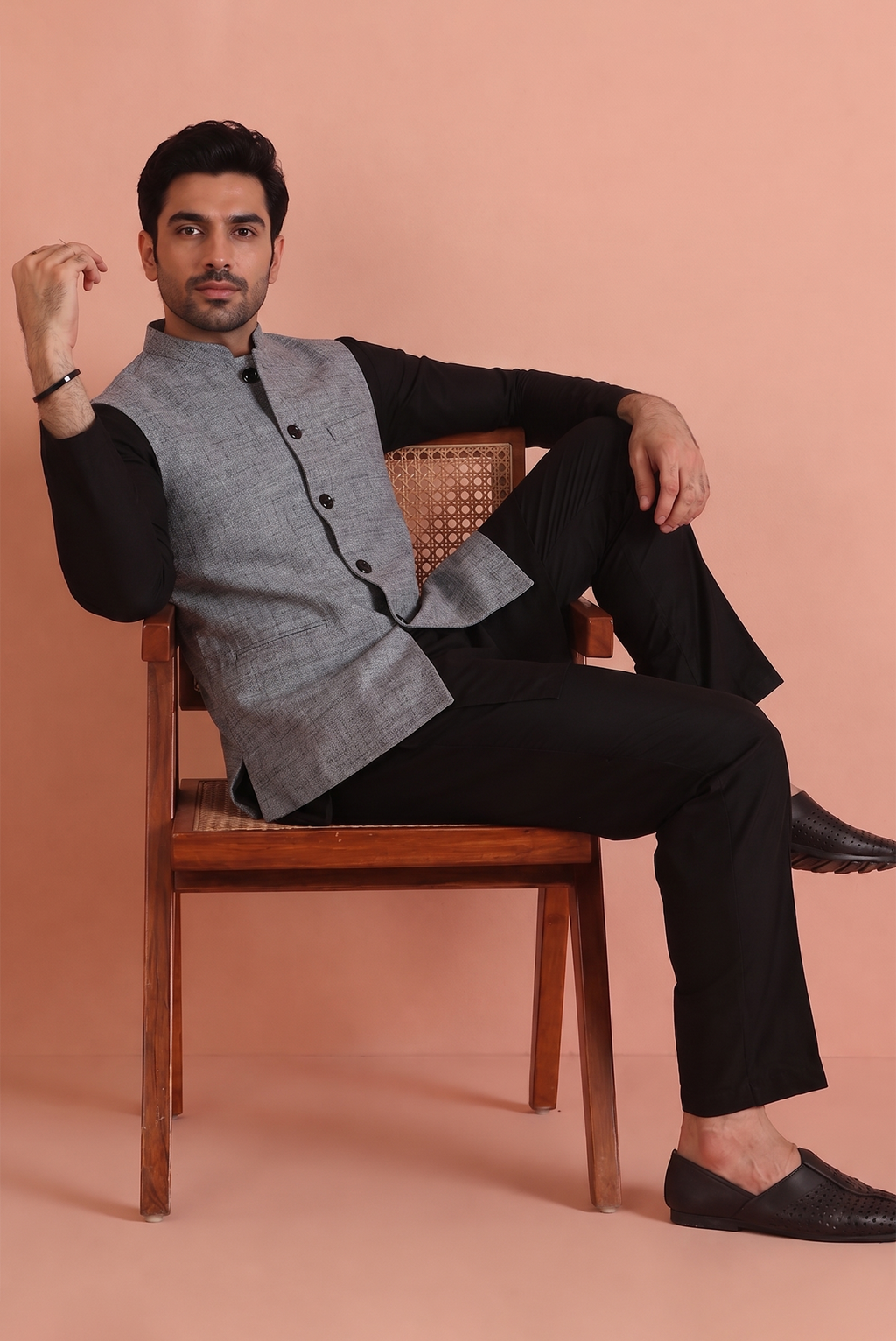Grey Nehru Jacket