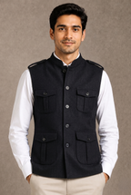Black Nehru Jacket