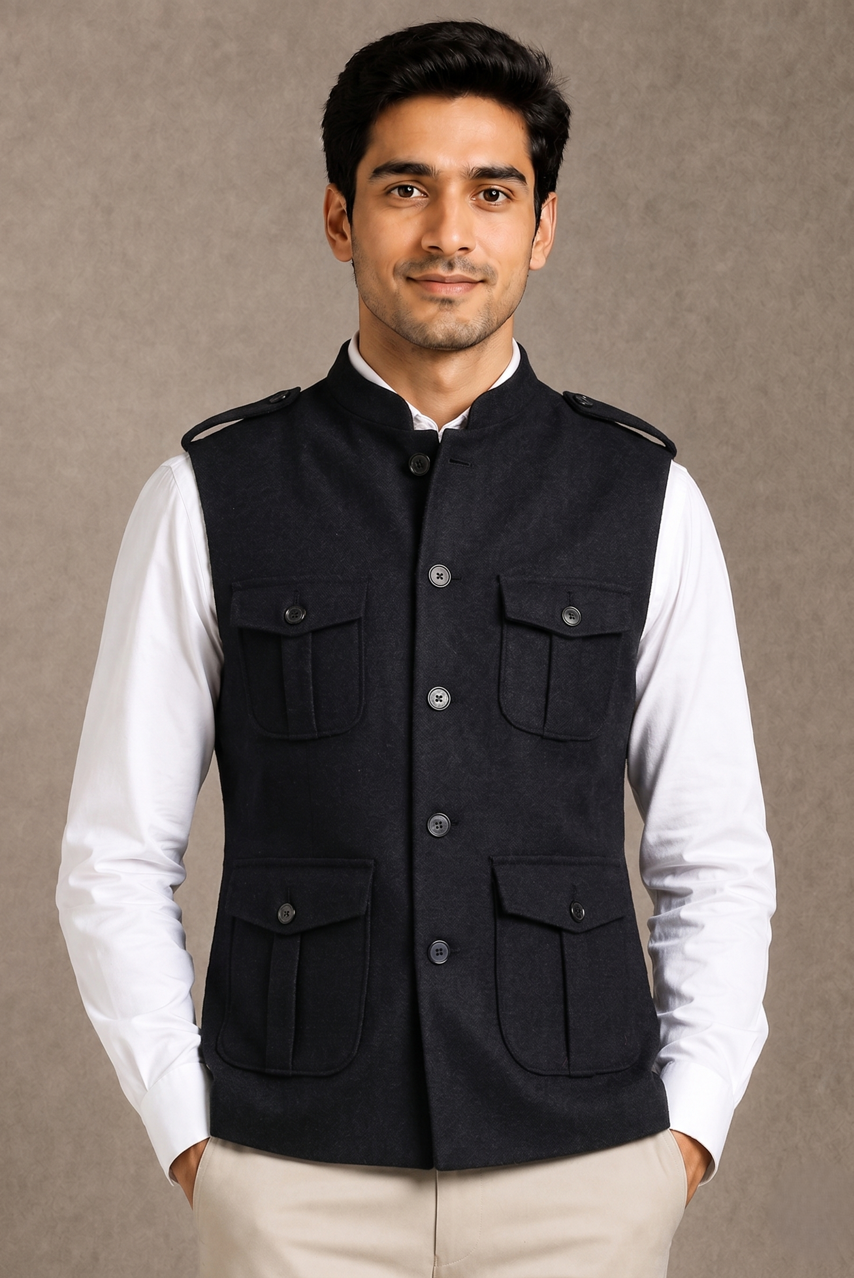 Black Nehru Jacket