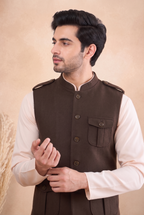 Brown Nehru Jacket
