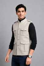 Grey  Nehru Jacket
