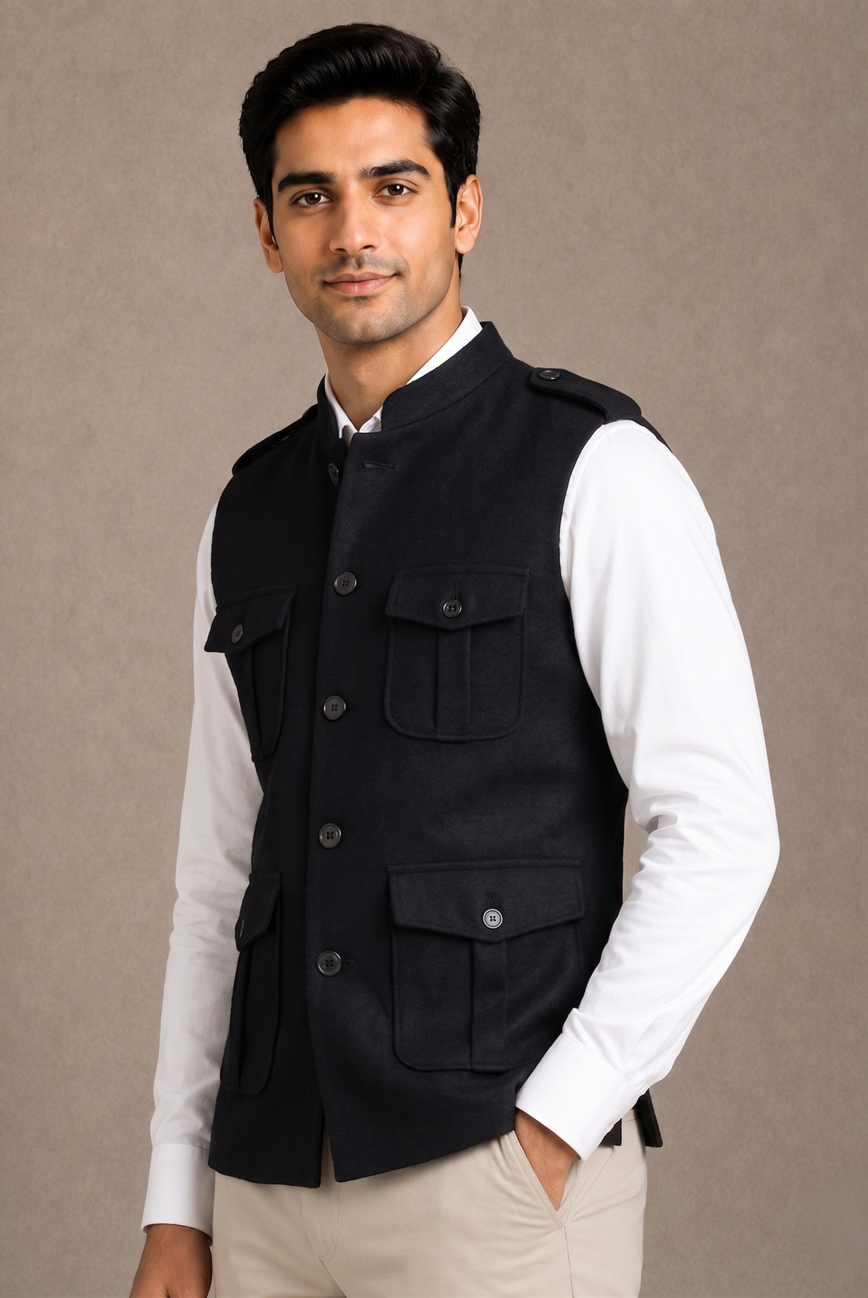 Black Nehru Jacket