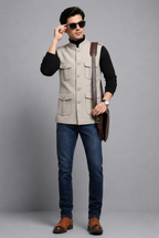 Grey  Nehru Jacket
