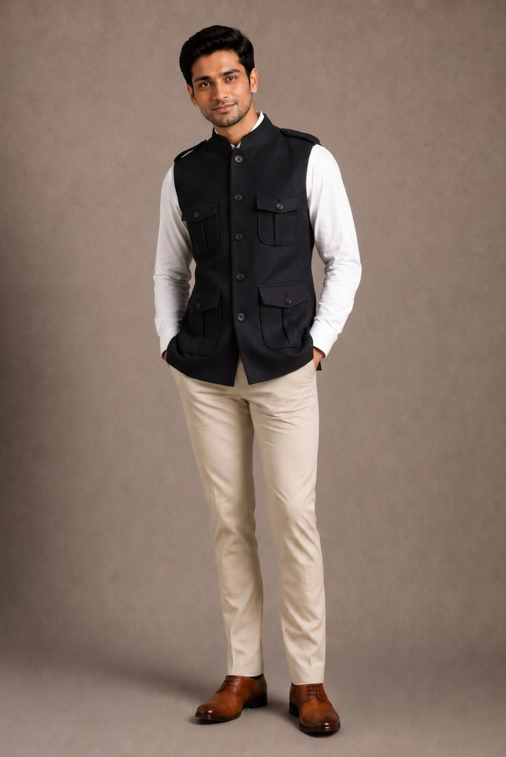 Black Nehru Jacket
