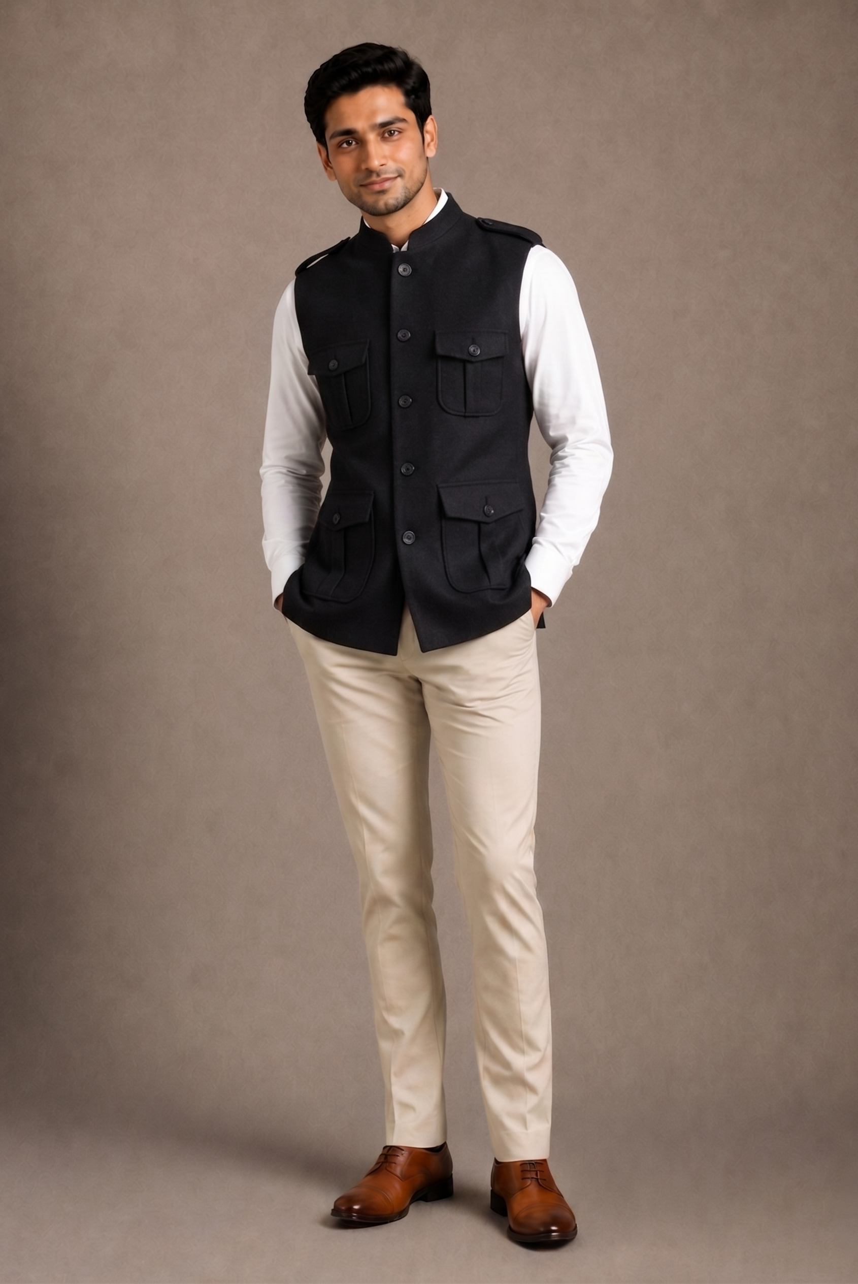 Black Nehru Jacket