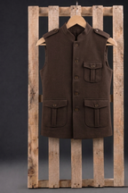 Brown Nehru Jacket