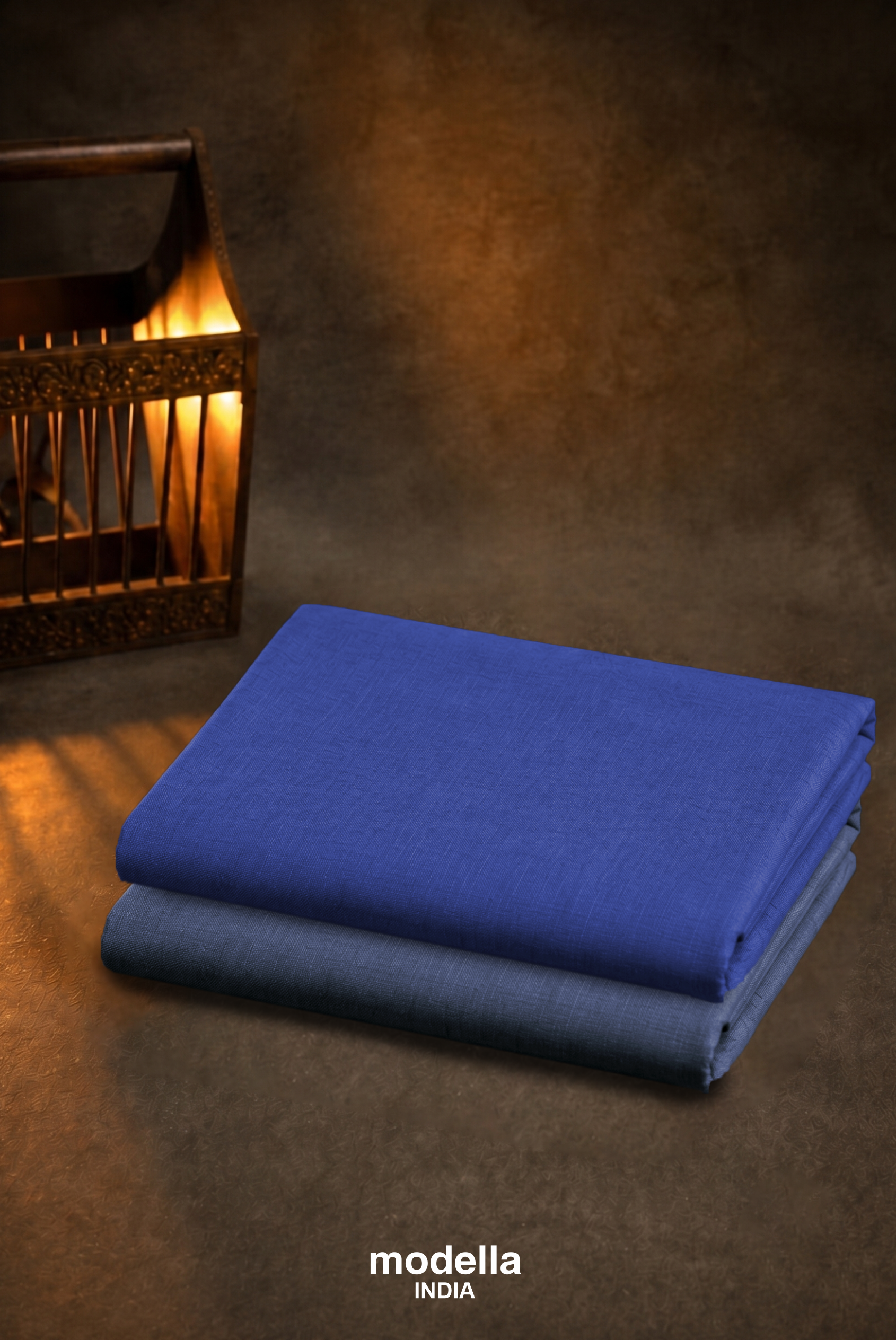 blue Kurta pajama with Jacket