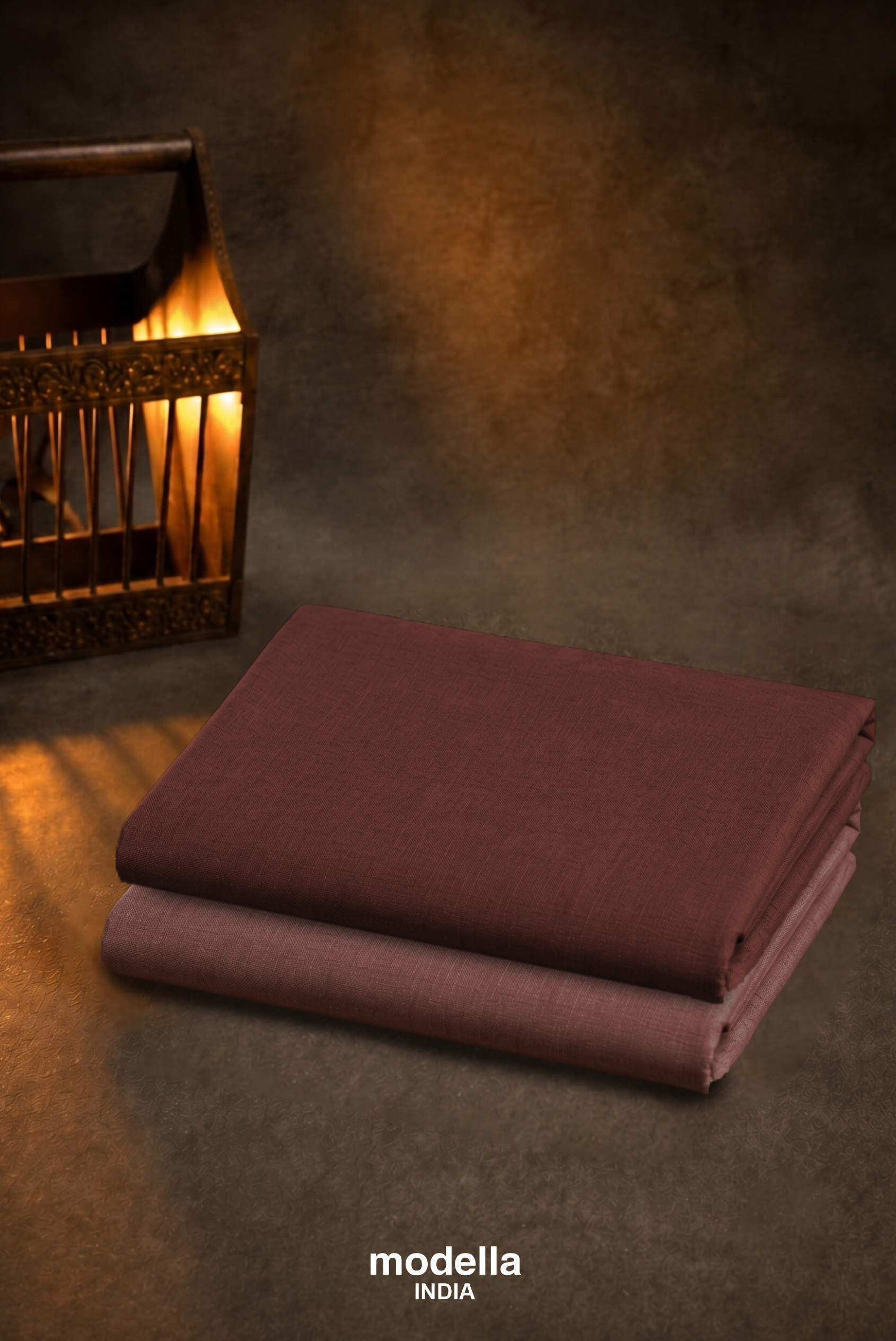 Brown Kurta pajama with Jacket